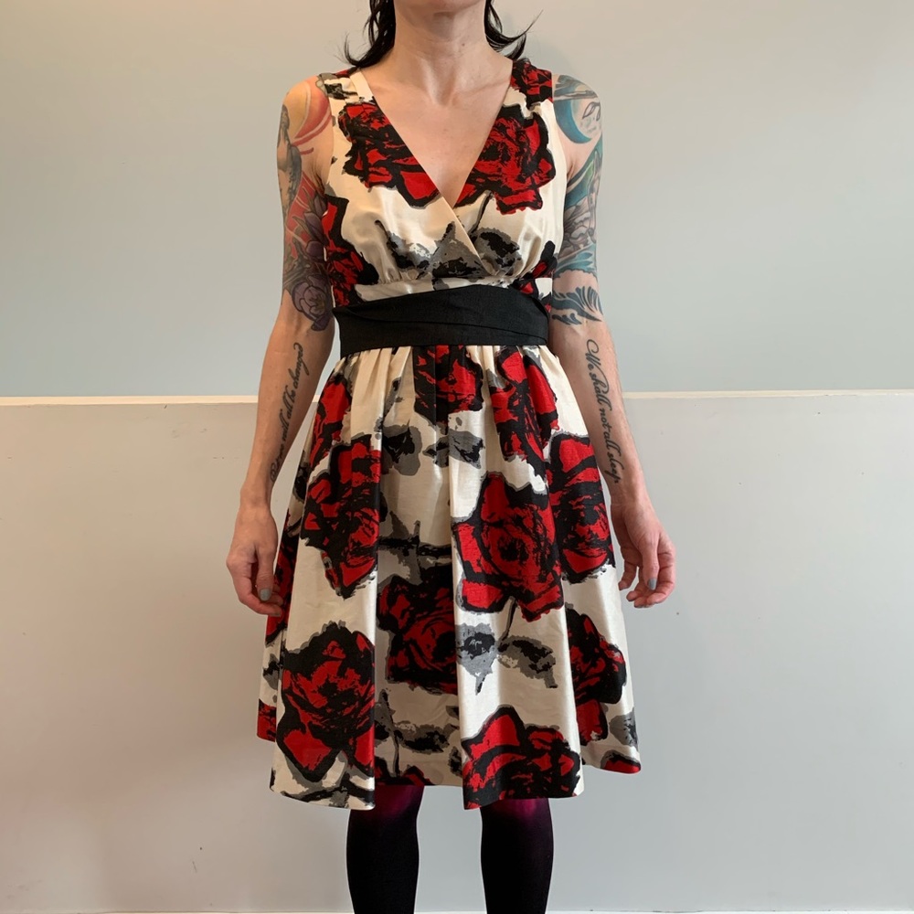 Mac & Jac rose cocktail dress - Picture 2 of 2